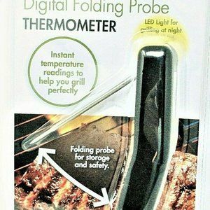 Cuisinart Digital Folding Probe Meat Thermometer, Brand New